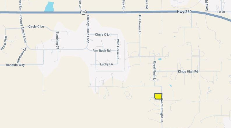 856 HEART STRAIGHT LN SHOW LOW, AZ 85901