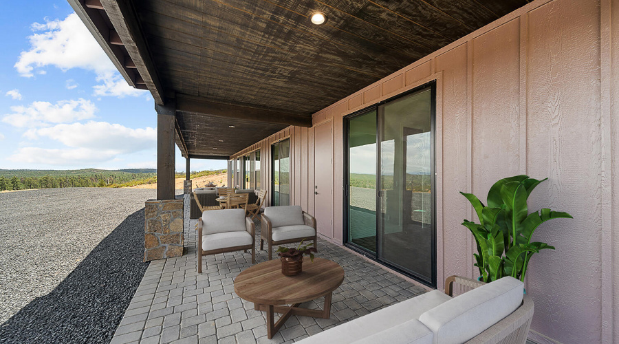 Virtual Staged porch