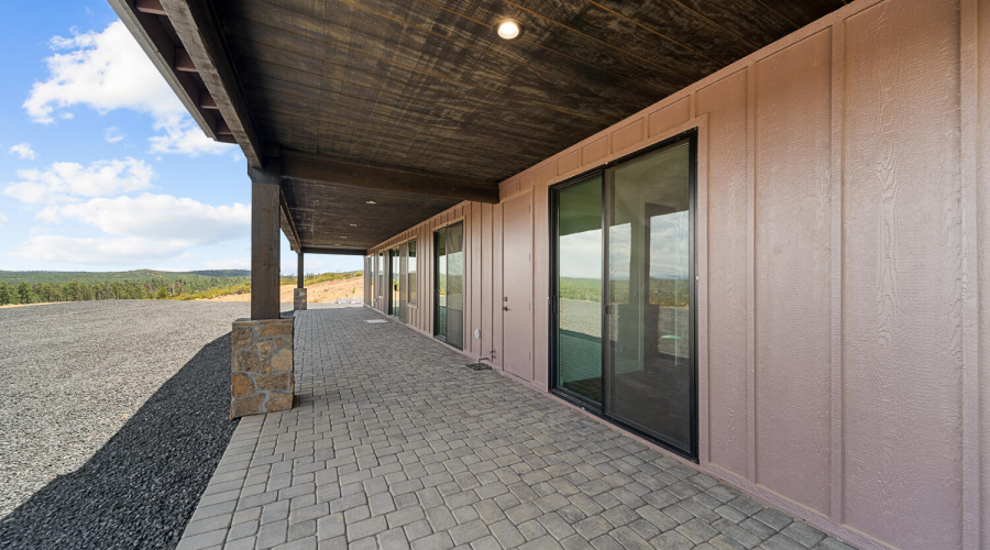 Covered Back Patio