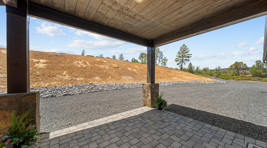 Front covered patio