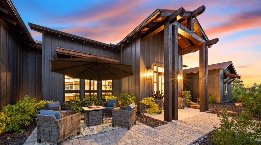Paver front Patio