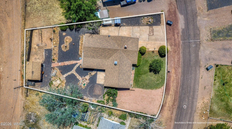 Landscaped Yard