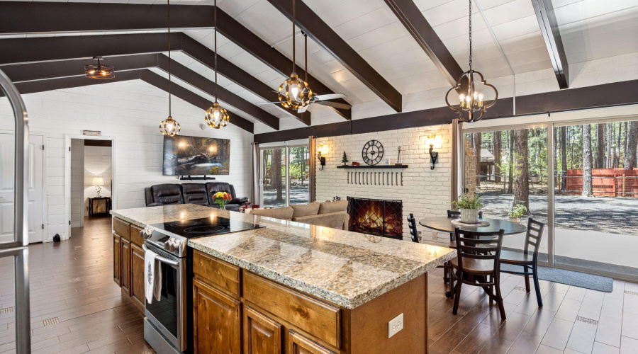 Kitchen to Dining
