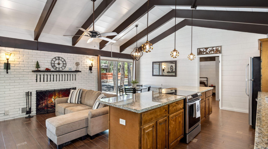 Kitchen to Living