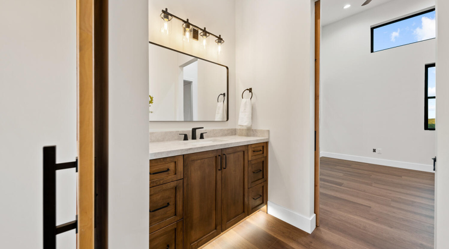 Under Lighting in Guest Bath