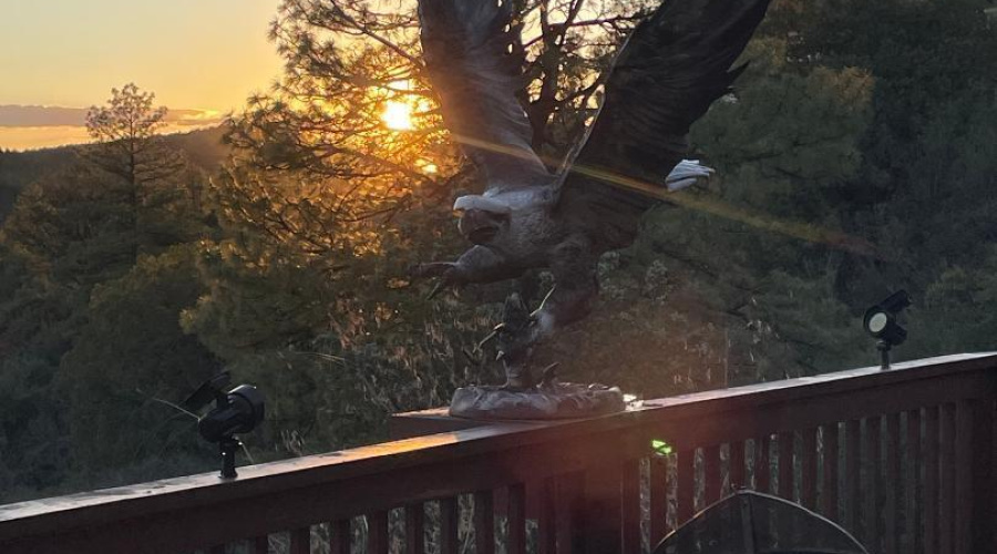 Sunset from Deck