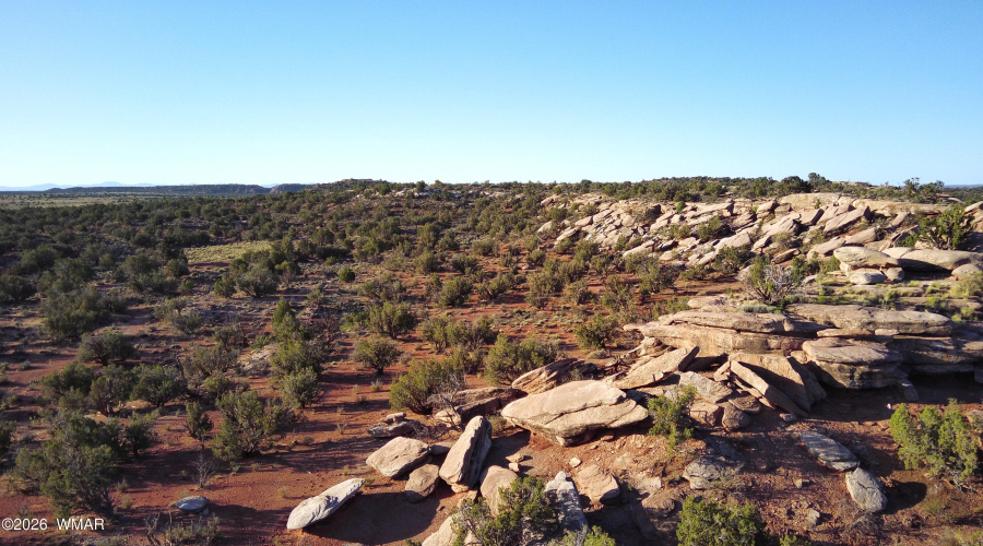 Approx. View down the western boundary