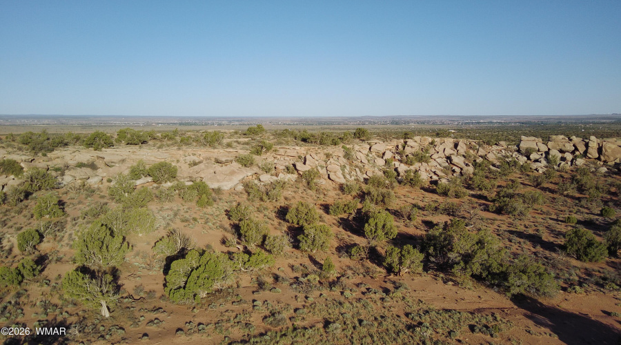 View towards the west.