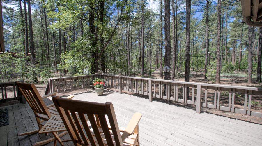 Rear deck