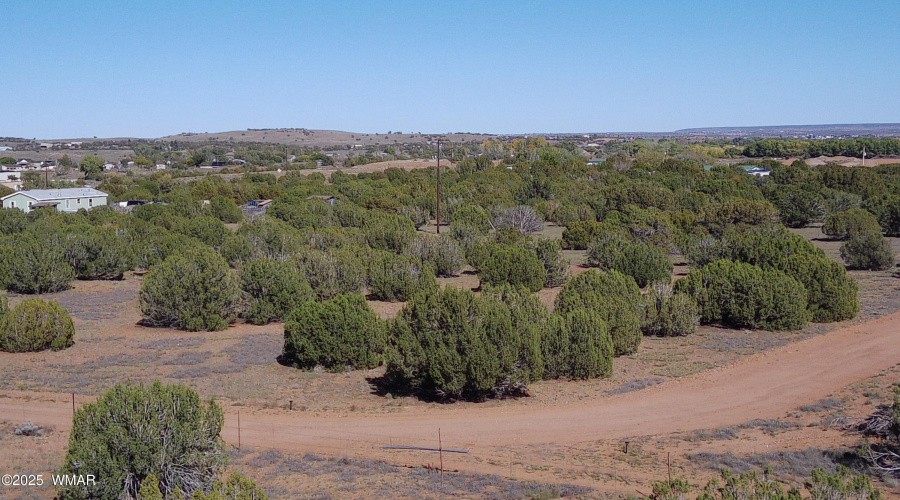Birds Eye Views from above the property