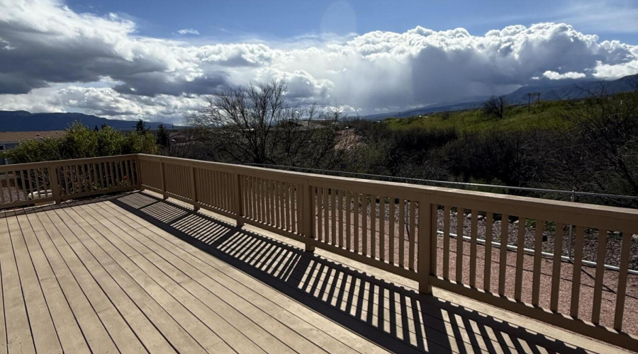 Back deck