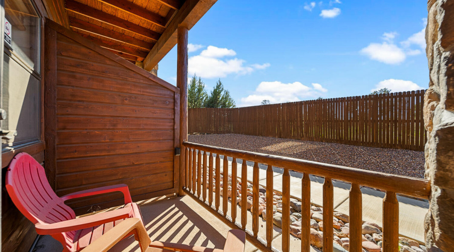 Balcony Off of Primary Bedroom