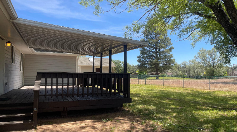 1541 N Fairway Dr Rear Deck to View