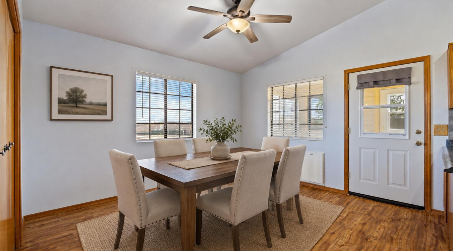 Staged Dining Room