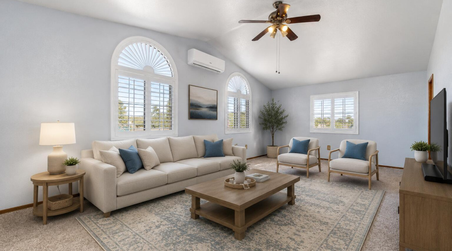 Staged Living Room