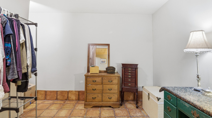 Lower Level Bedroom Closet or Storage
