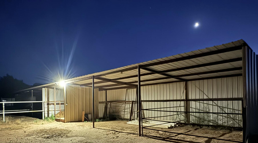 Stables at Night
