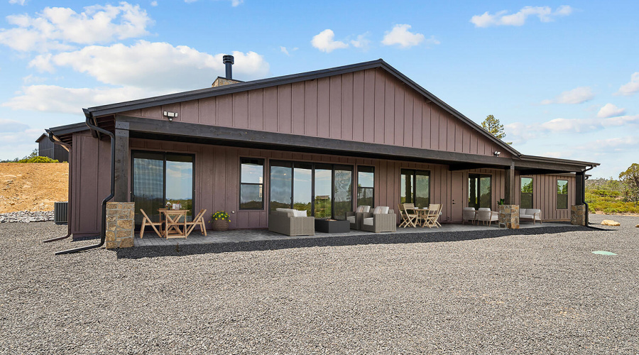 Virtually Staged Front Patio