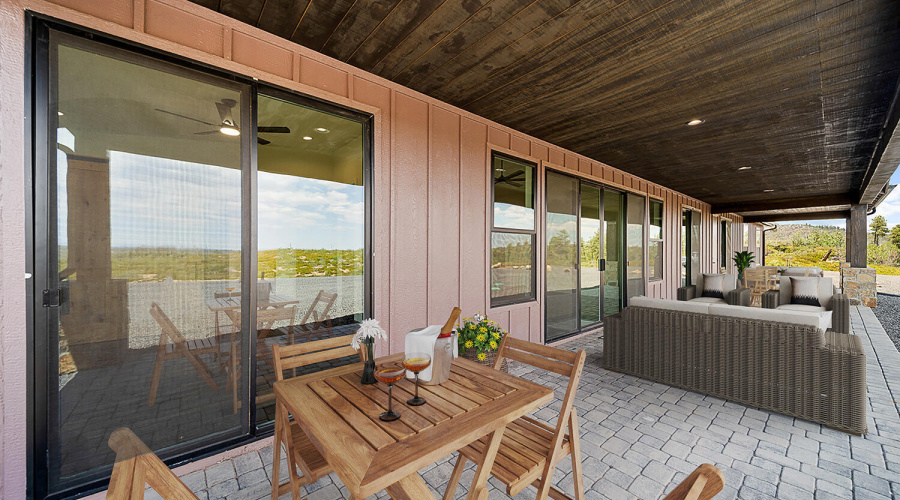 Virtually Staged Front Porch