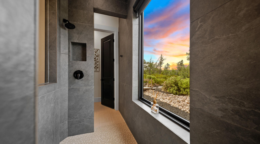 Amazing Views in Primary Lux Shower