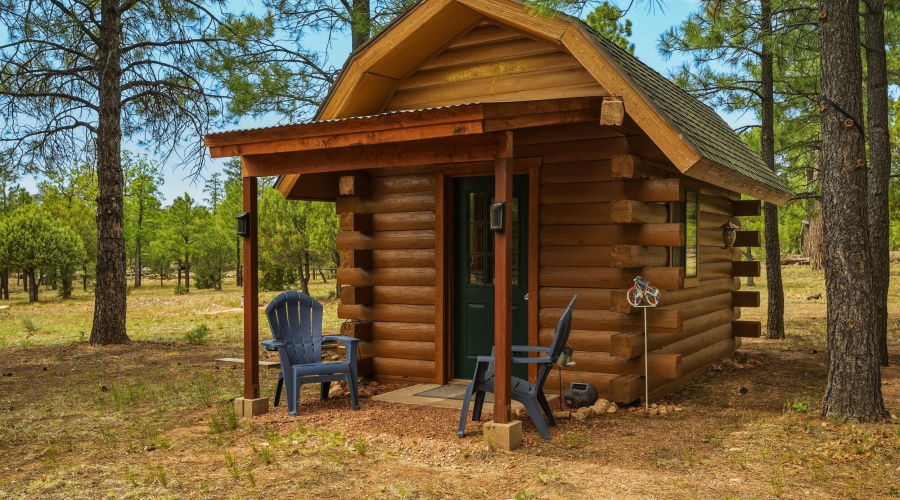 23 Bunkhouse office playhouse