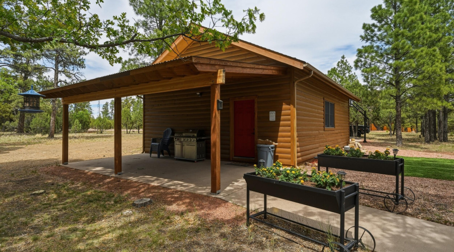 25 Carport on back of garage