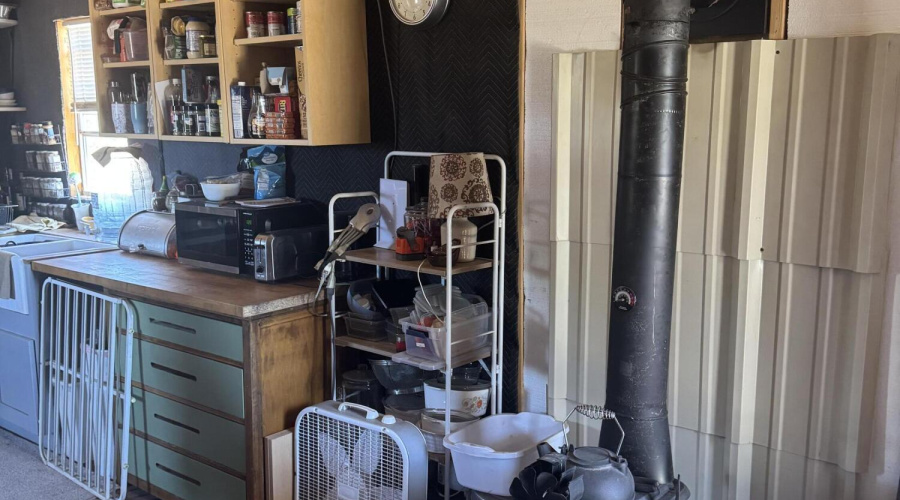 wood stove