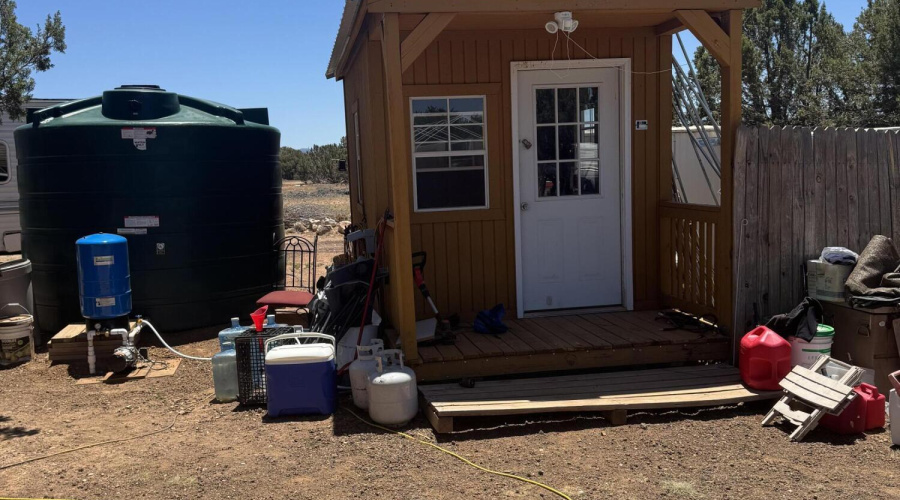 Solar shed