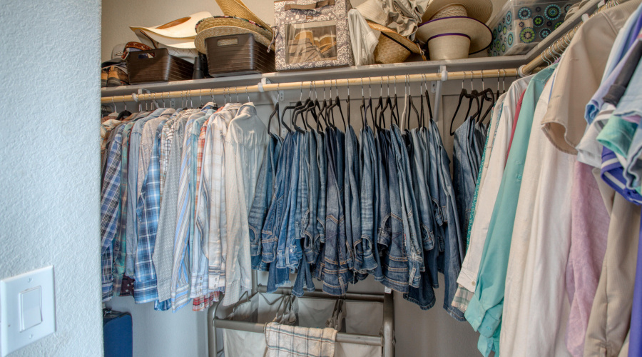 Primary Walk-In Closet