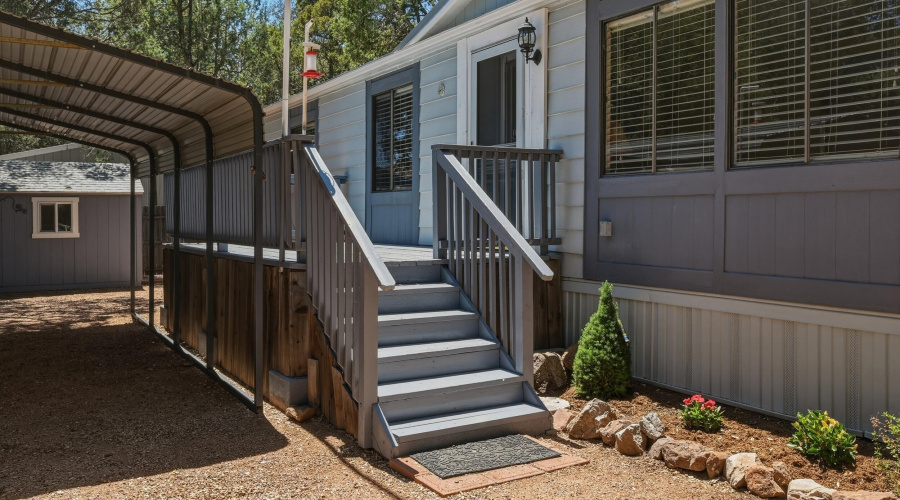 Front deck