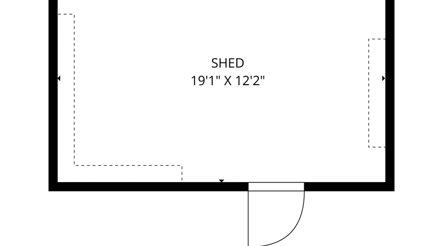 Work Shed Oil House - Approx. 233 sqft