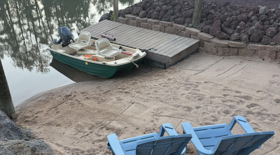 Private Sandy Beach