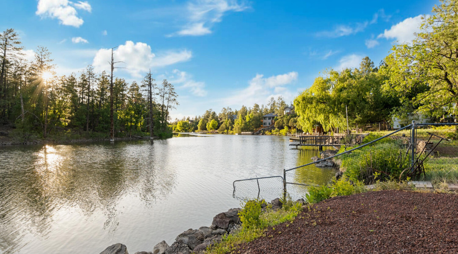 Long Range Views Of Rainbow Lake