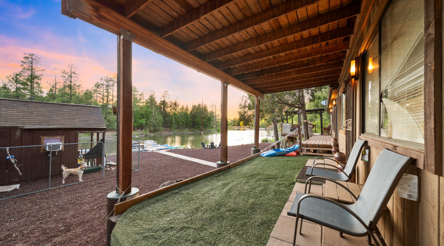 Covered Porch to Enjoy
