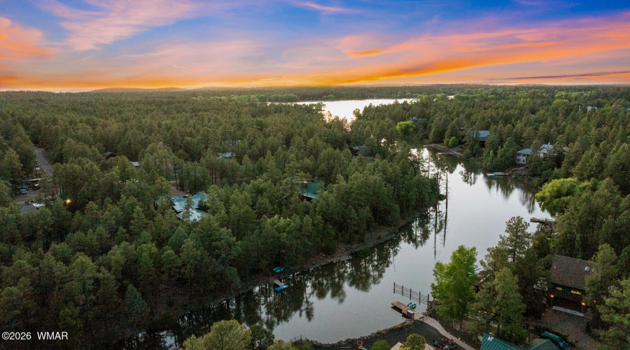 Sunset On Rainbow Lake