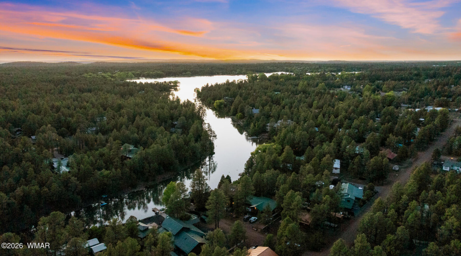 Trees Plus Lake equals Paradise