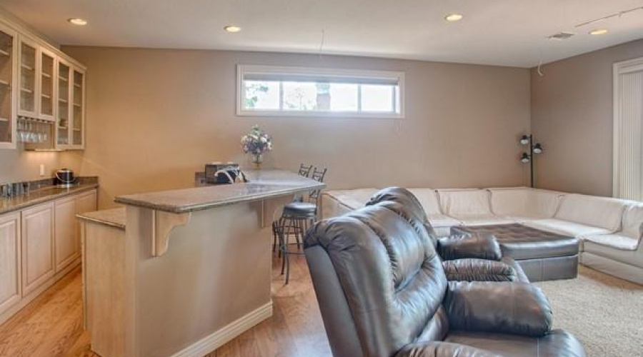 Media Room with Bar