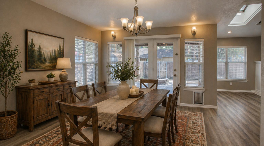 Breakfast Room-Virtually Staged