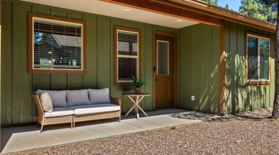 Covered Back Porch