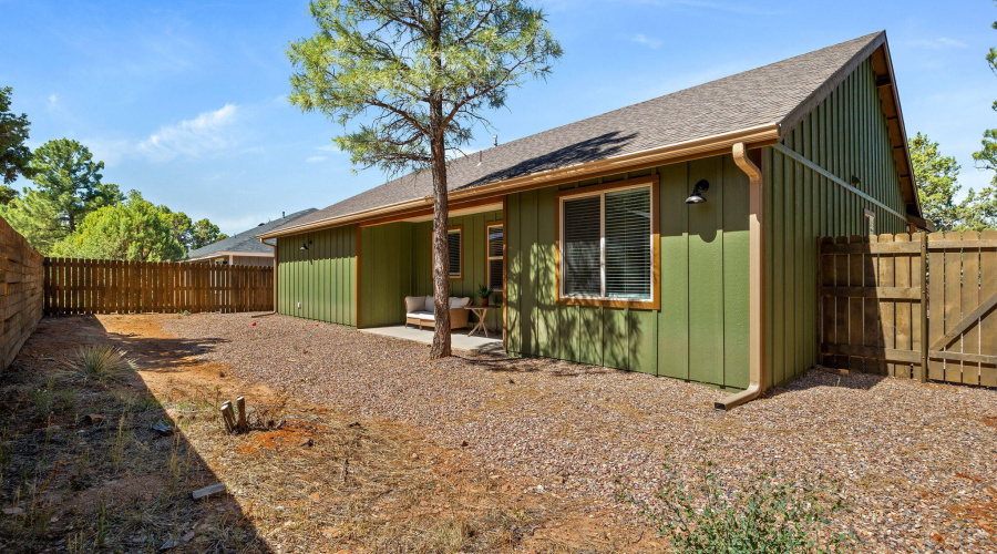 Back View of Home