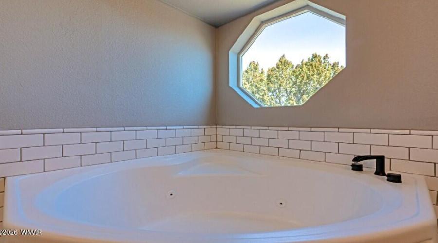 Primary Bathroom Soaking Tub