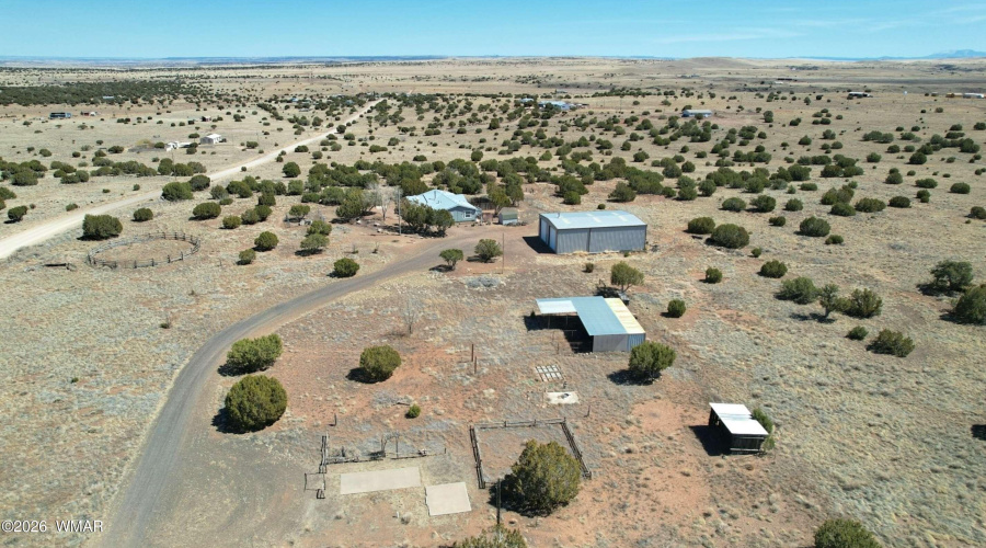 Aerial View of Property