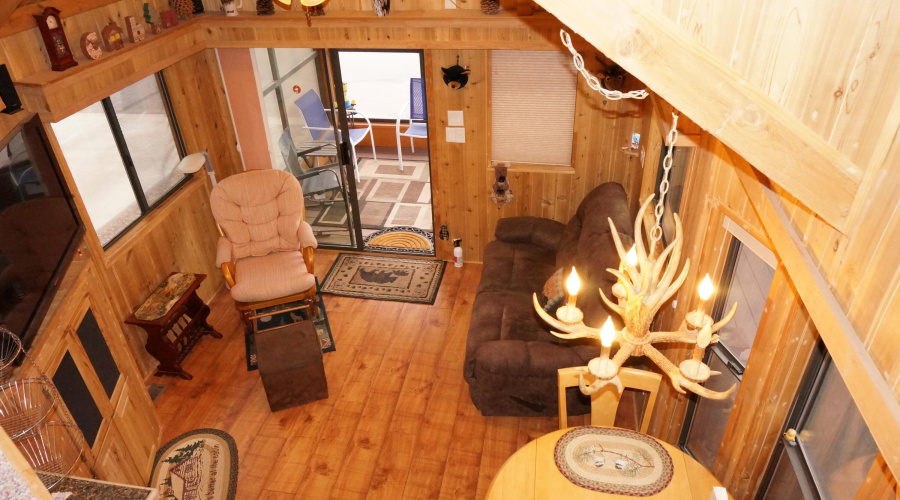Loft into Living Area