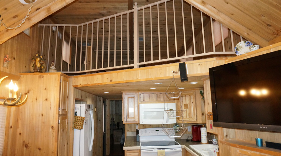 Living Area into Loft