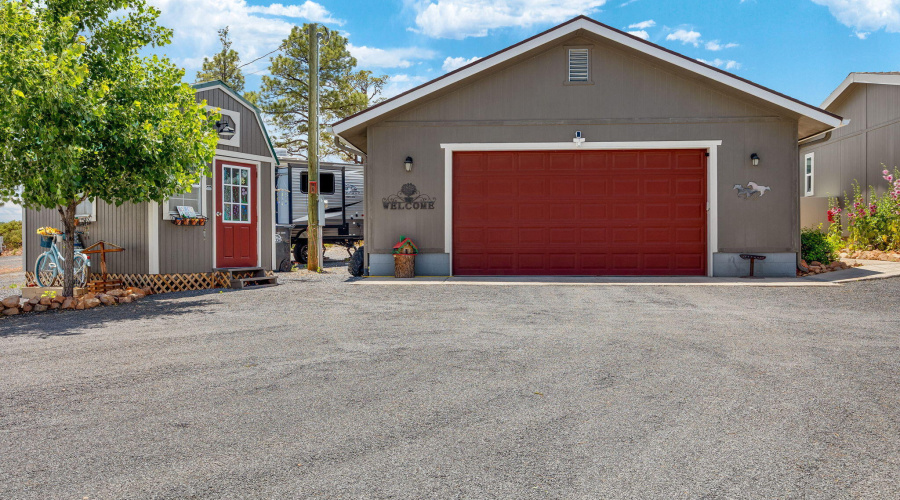 2 car garage