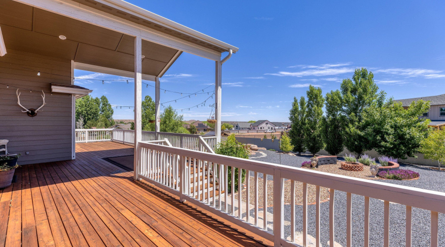 Back deck