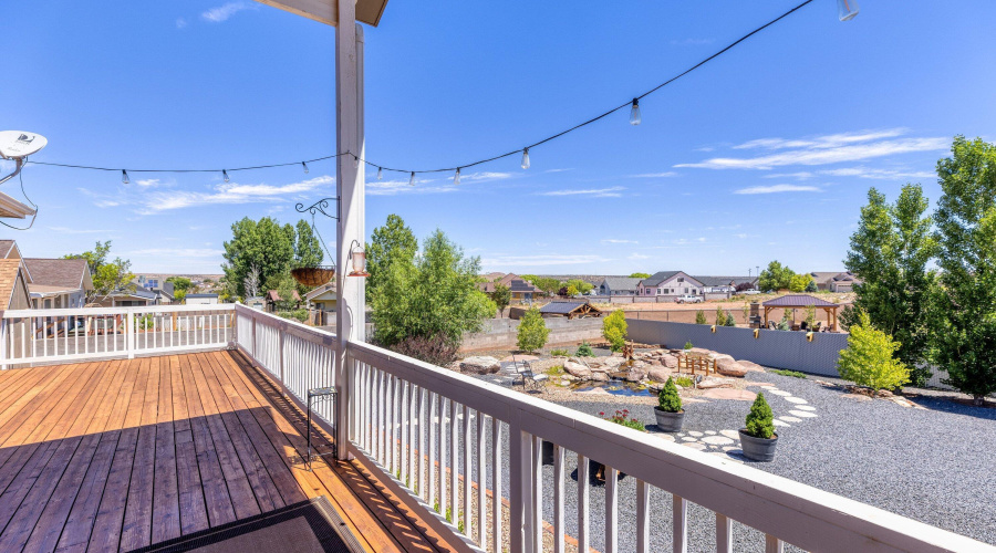 Back deck