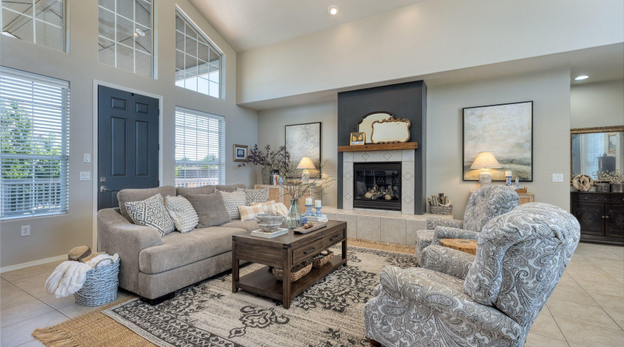 Living room/ fireplace